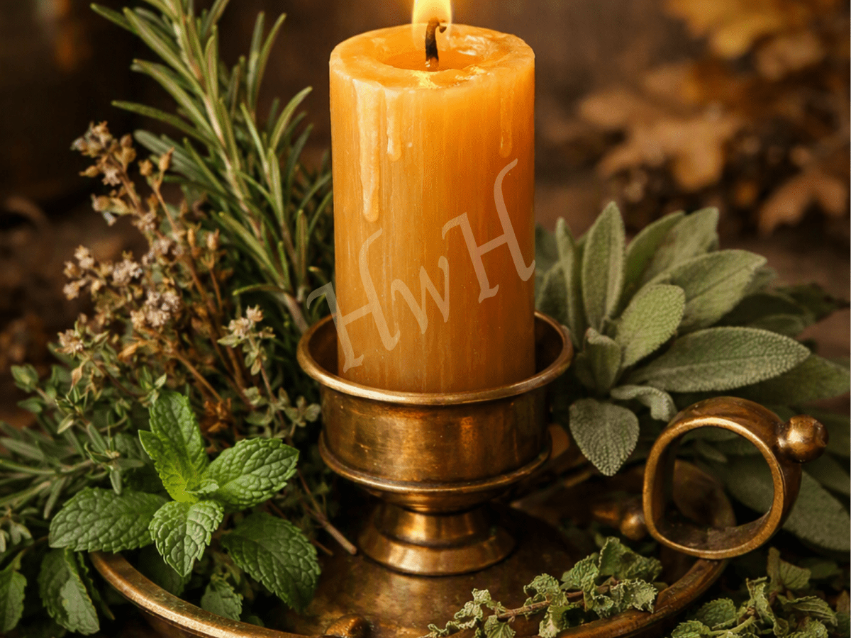 Summer Into Autumn Enchanted Home Blessing by Lady Victoria Silver Sage